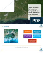Types of Aquifers, Formations in Bengal Delta and Issues of Over Utilization V3