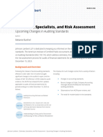FINAL White Paper Estimates Specialists and Risk Assessment March 14 2023