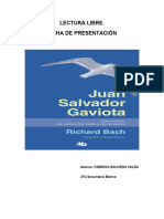 Lectura Libre - Libro Juan Salvador Gaviota. Fabricio Saucedo
