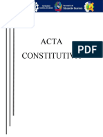 Acta Constitutiva