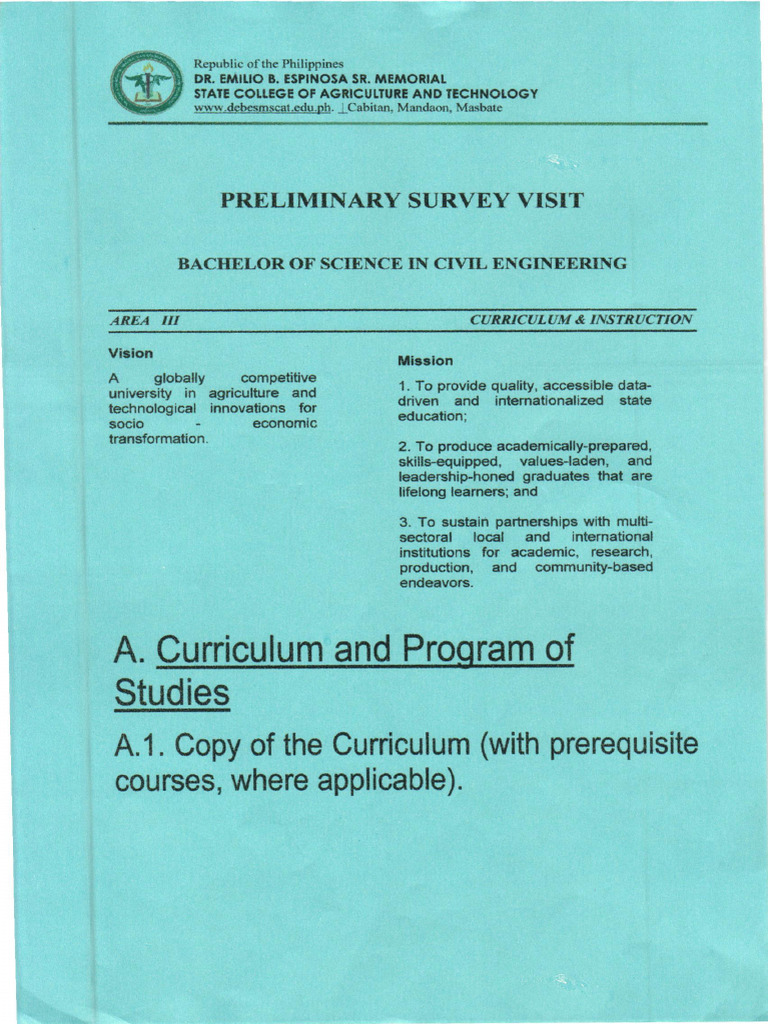 Civil Engineering Curriculum Overview | PDF | Engineering | Beam ...
