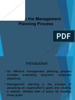 Planning Process