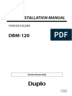 Installation Manual Duplo DBM-120