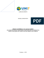 UNI7 Monografia Direito Sistemico Raquel Batista X Premio