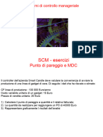 Esercizi Punto Di Pareggio e MDC