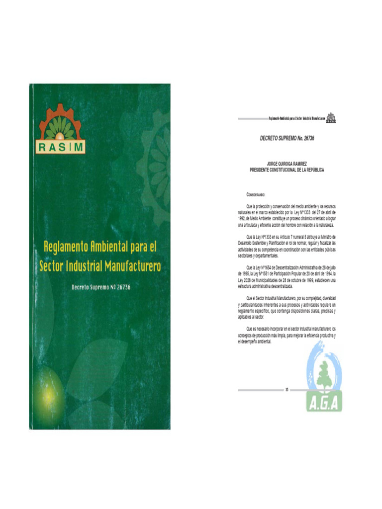 El Rasim completo | PDF | Desarrollo sostenible | Evaluación de impacto ...