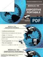 Prezentare Modul - VIII - Dispozitive Portabile