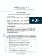 Servicio de Mejoramiento de Cobertura de Auditorio Sede Judicial Javier Alzamora Valdez Corte Super