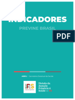 Indicadores Previne Brasil