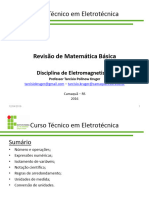 IfSC - ITJ - Revisão de Matemática Básica