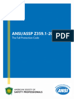 ANSI/ASSP Z359.1-2020: The Fall Protection Code