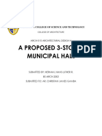 A Proposed 3-Storey Municipal Hall