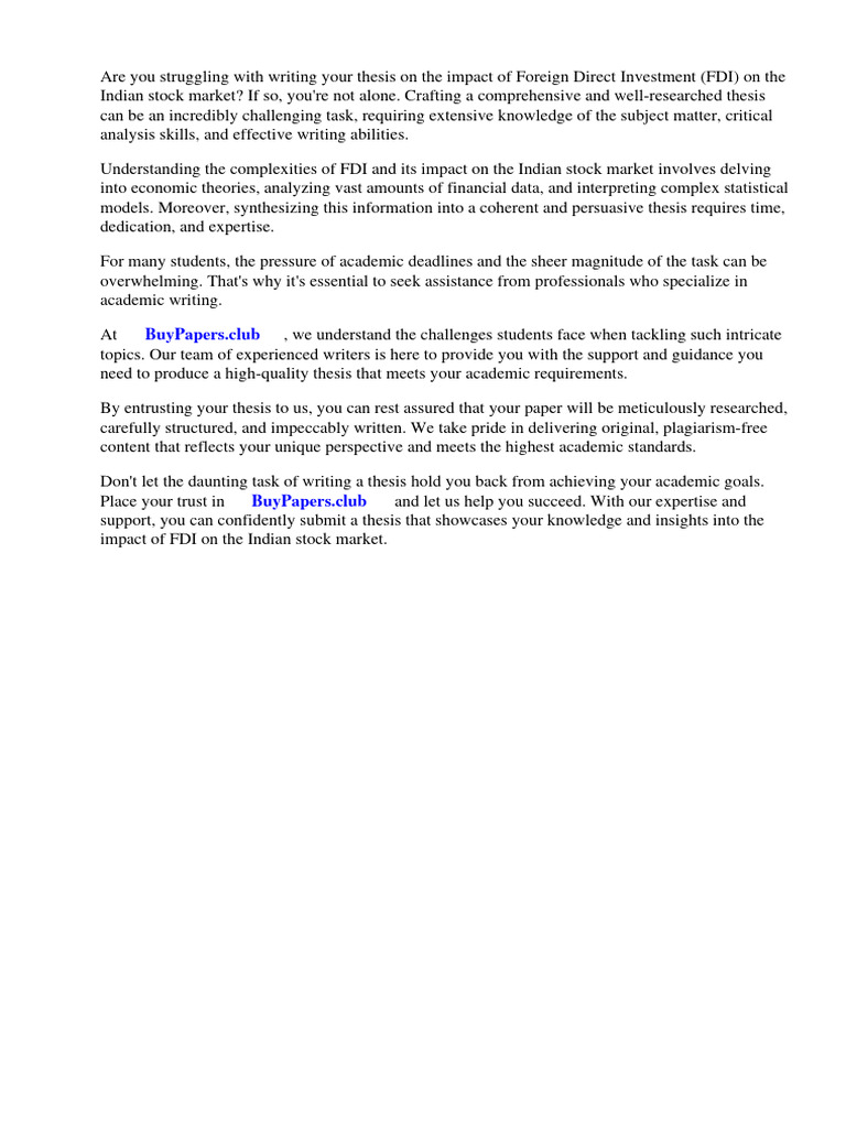 research-paper-on-impact-of-fdi-on-indian-stock-market-pdf-foreign