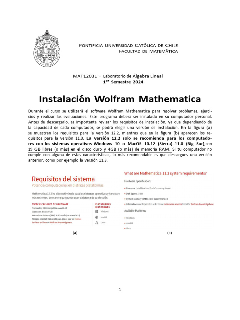 Instrucciones Mathematica | PDF | Programa de computadora | Programación