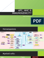 Apc, MHC & Immunogenicity: Ashra Sindhikkaa M