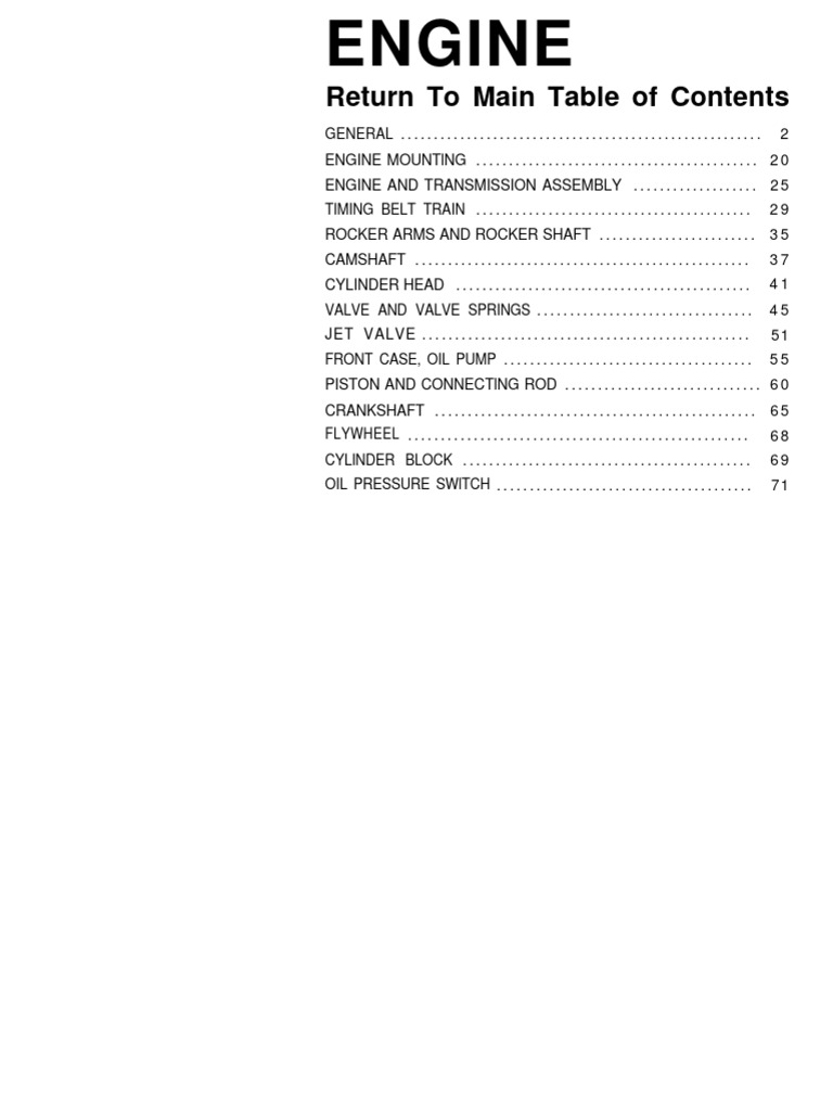 Hyundai exel 89 1 5l engine pdf belt mechanical manual transmission