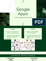 Google Apps e Extensões Google - Ferramentas Digitais Na Academia Slides