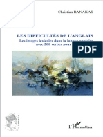 Les Difficultés de L'anglais Les Images Lexicales Dans La Langue Anglaise - Avec 200 Verbes Pour Les Exprimer (Christian Banakas) (Z-Library)