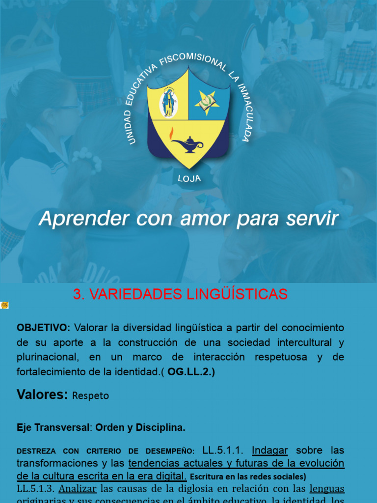Variaciones Diastrásticas | PDF | Comunicación humana | Lingüística