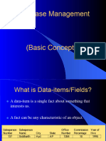 DBMS Basics