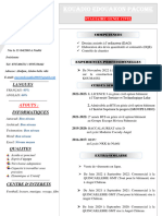 CV Et Lettre de Motivation Addoha