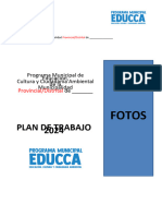 Modelo de Plan de Trabajo 2024 Del Programa Municipal EDUCCA