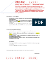 Resolução - (032) 98482-3236 - Roteiro de Aula Prática – Mecânica Geral Aplicada