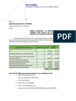 Cotizacion REPUESTOS DE VOLQUETE FORD EGC-819ARON