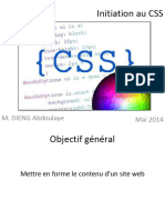 Initiation Au CSS