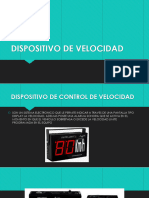 Dispositivo de Velocidad