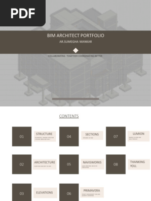 Bim Architect Portfolio
