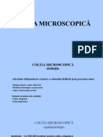 Curs VI - Colita Microscopica, Diverticuli Intestinali, Polipi Colonici, CCR