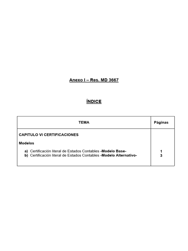 Certificación de Estados Contables RT 53 | PDF | Contador | Contabilidad