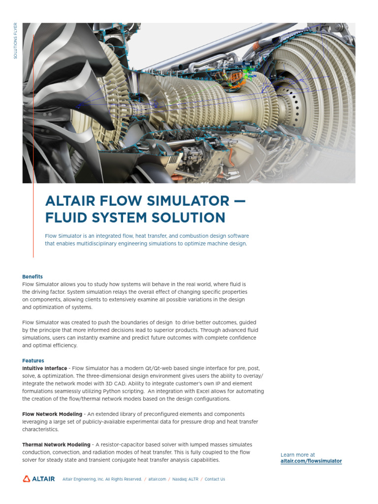 Advanced Engineering Simulation | PDF | Simulation | Turbomachinery