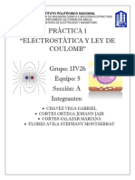 Electrostática y Ley de Coulomb