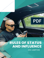 Rules of Status and Influence