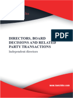 Independent Directors Role, Functions, Remuneration, and Liabilities