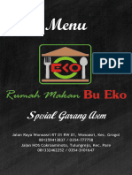 List Menu RM Bu Eko Pare Juli 2023