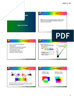 Computer Graphics Dariusz Sawicki: Light and Color