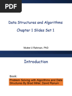 Data Structures and Algorithms Chapter 1