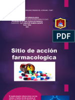 Sitios de Accion Farmacologica