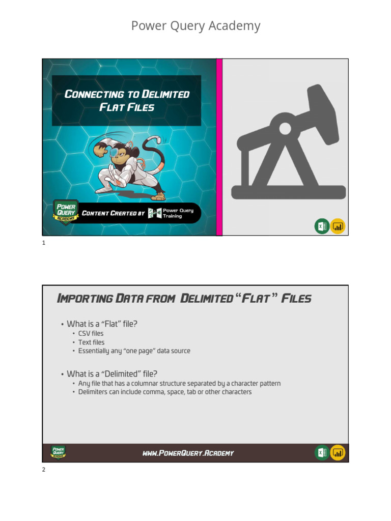 Delimited Flat Files Handouts PDF