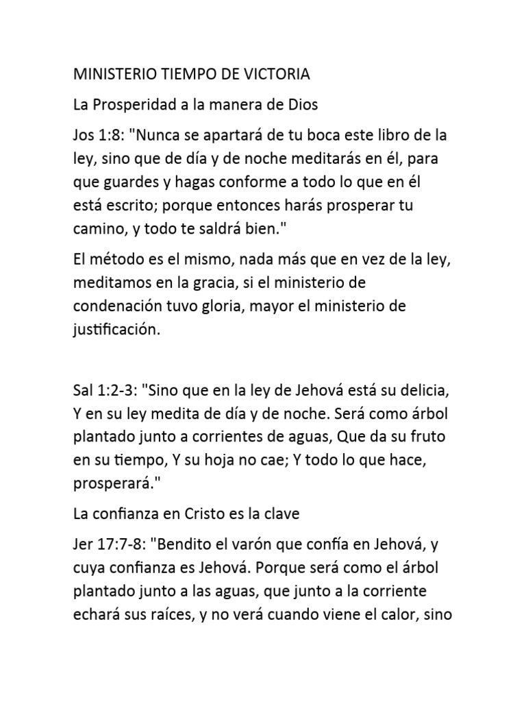 Prosperidad a través de la fe en Dios | PDF | Amor