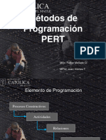 Métodos de Programación Pert: Msc. Felipe Mellado O. Mphil. Juan Vilches T