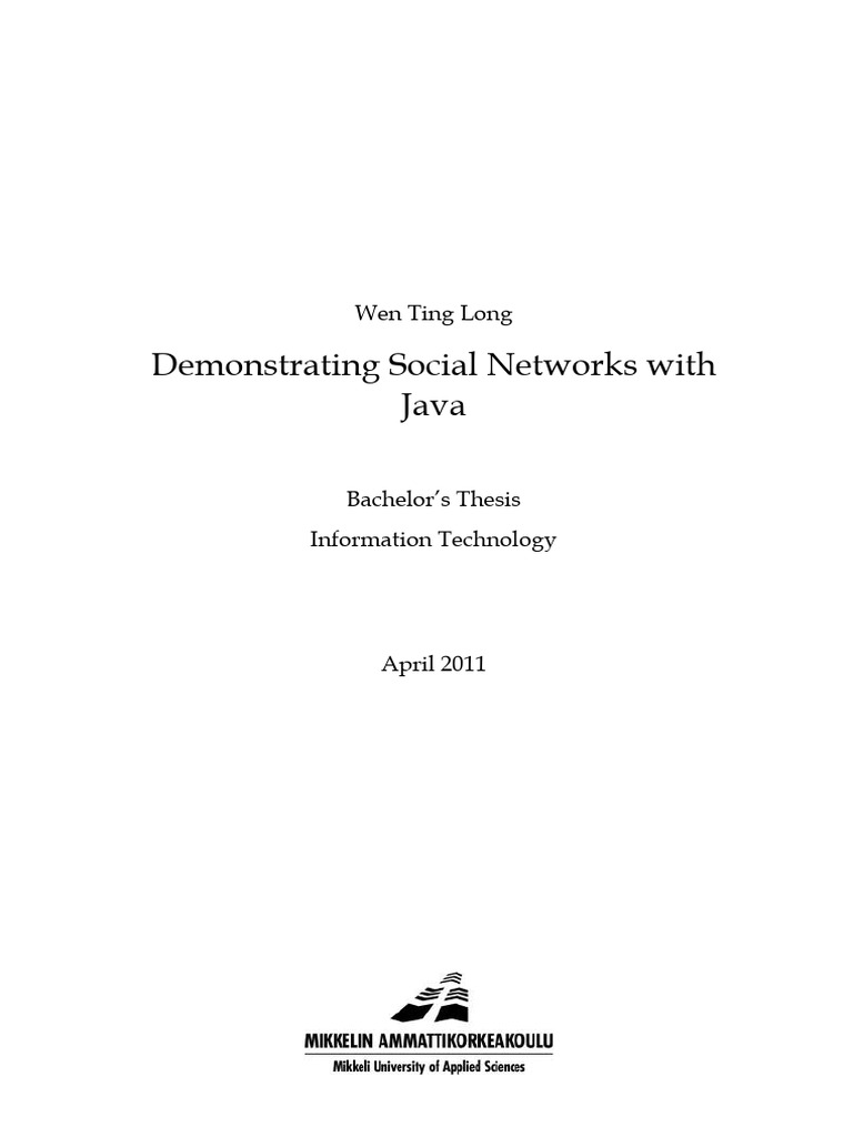 Social media in java graphs pdf java programming language