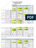 Class ScheduleFall 2023 - During Ramadan