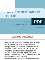 Module 3 Valuation and Rates of Return
