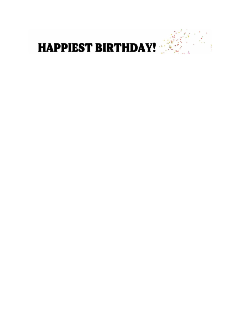 Kartu Birthday | PDF
