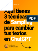 Tecnicas de Sampling en ChatGPT Amel Fernandez