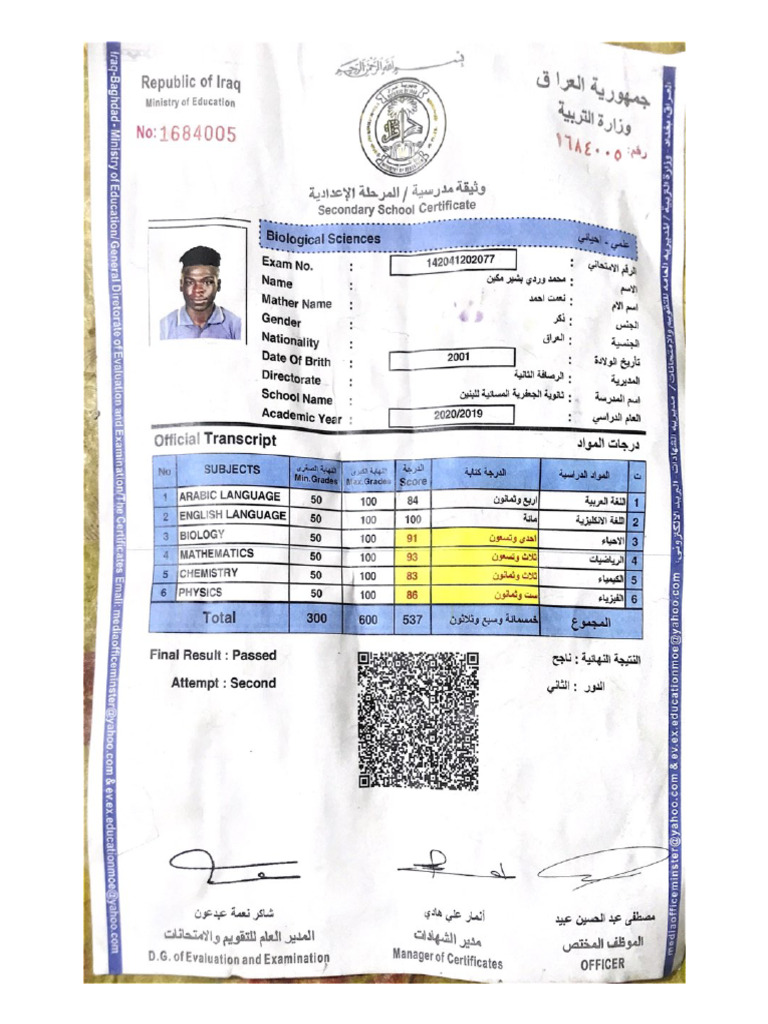 Graduation Certificate | PDF